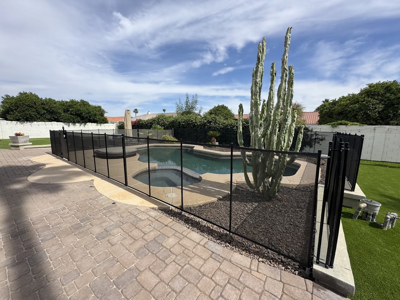 Arizona Pool Fence project