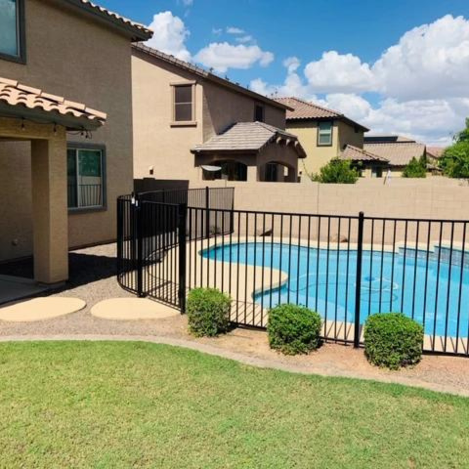 Arizona Pool Fence project